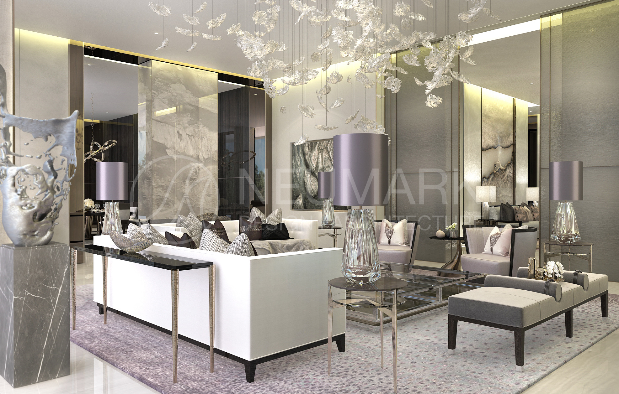 莫斯科 Barvikha 区 1800 平方米现代豪华别墅设计-18