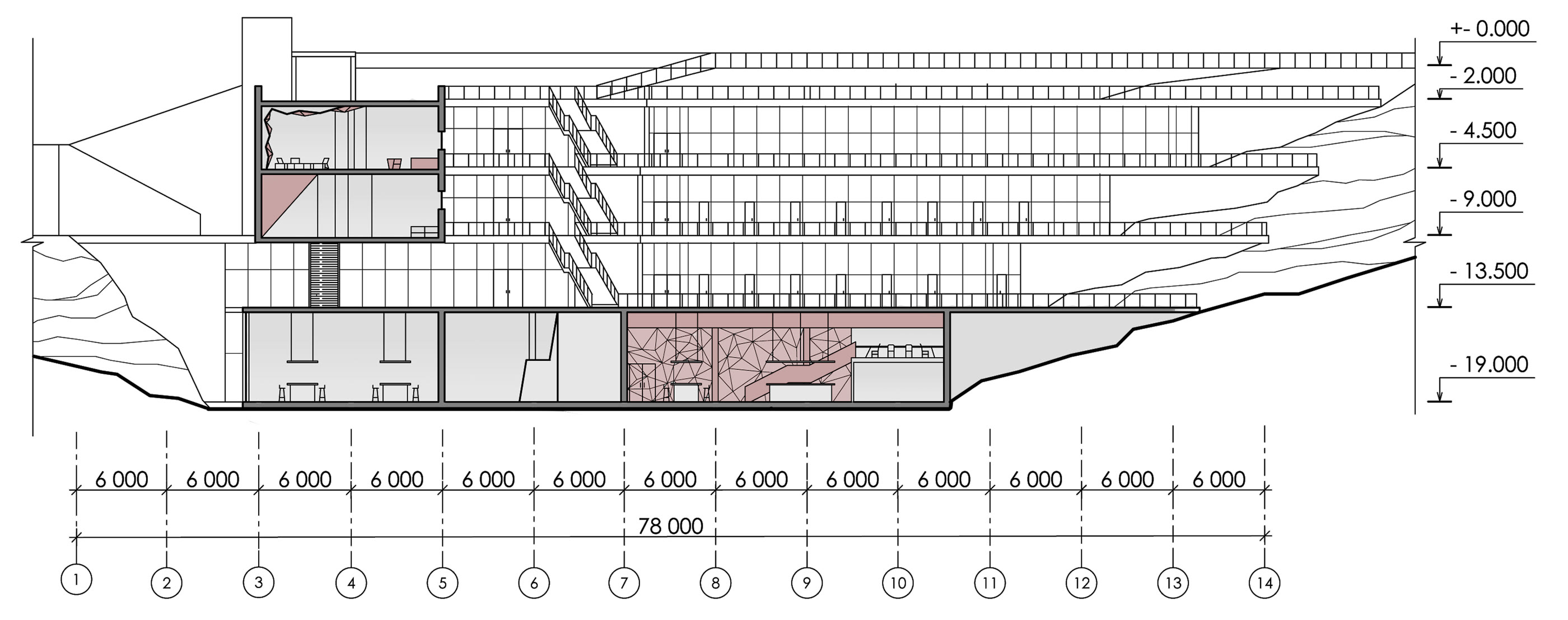 Sience geological research center-campus"RED MOUNTAINS"-16