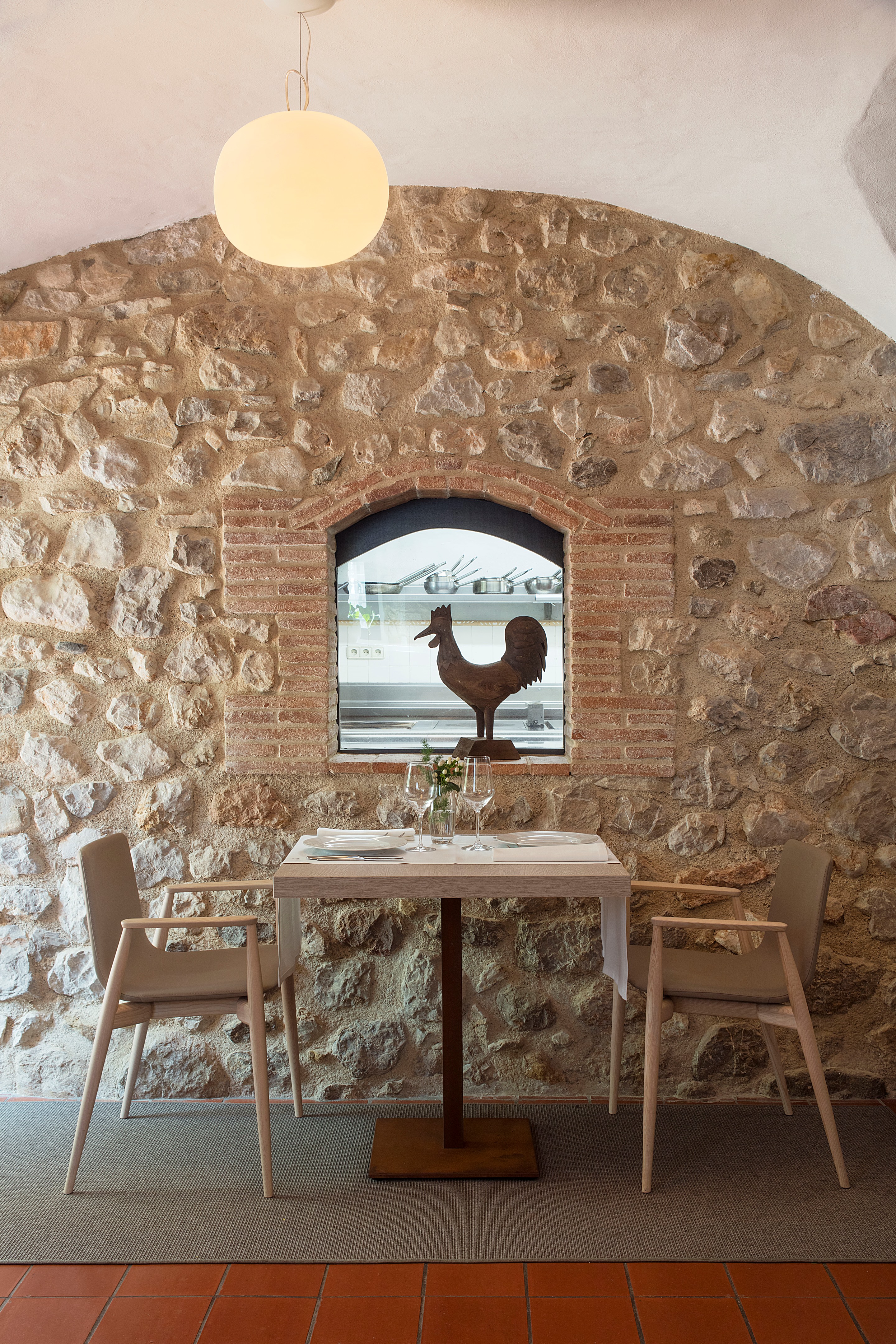 Mas Falgarona 乡村酒店餐厅设计-8