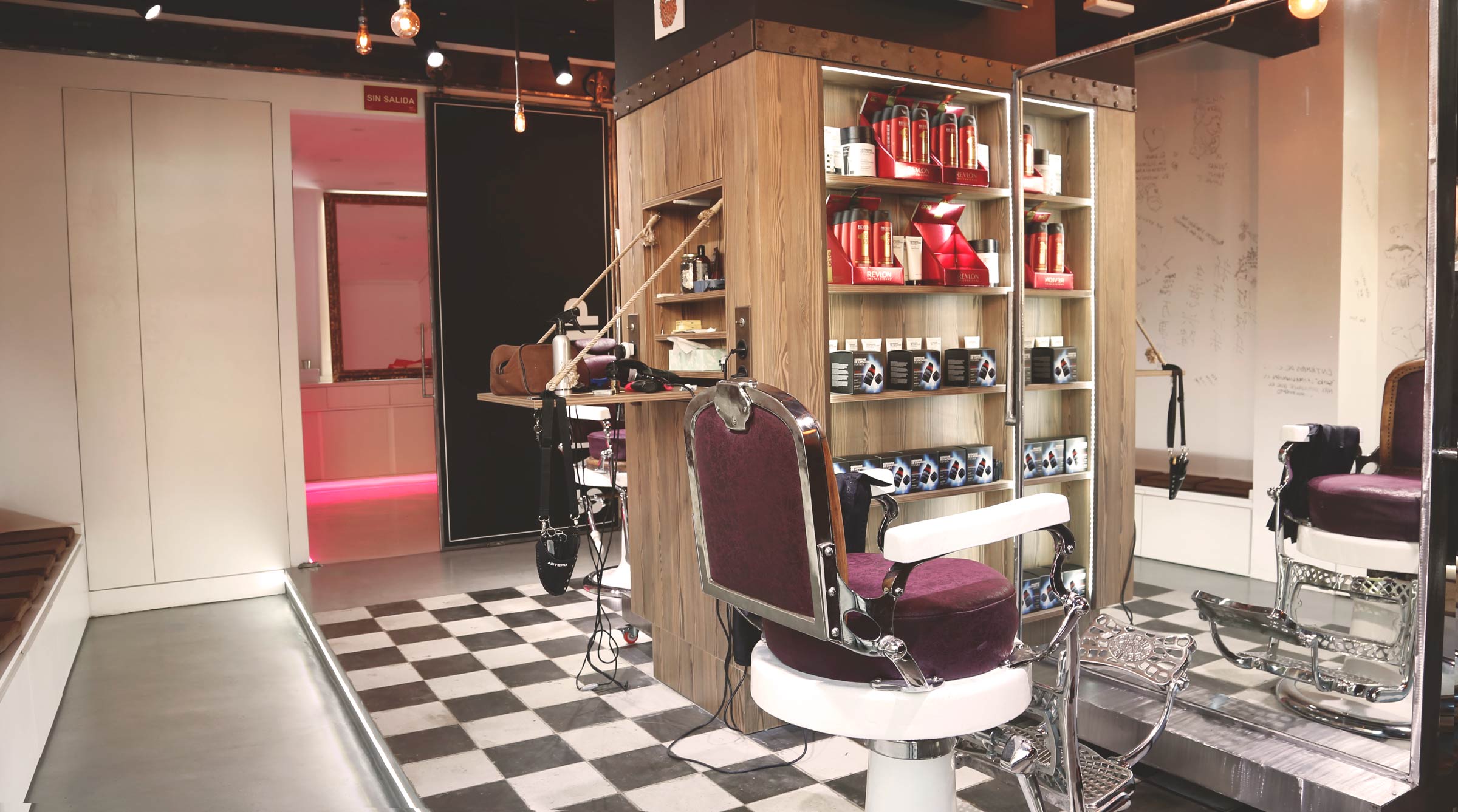 马德里男士理发店-33