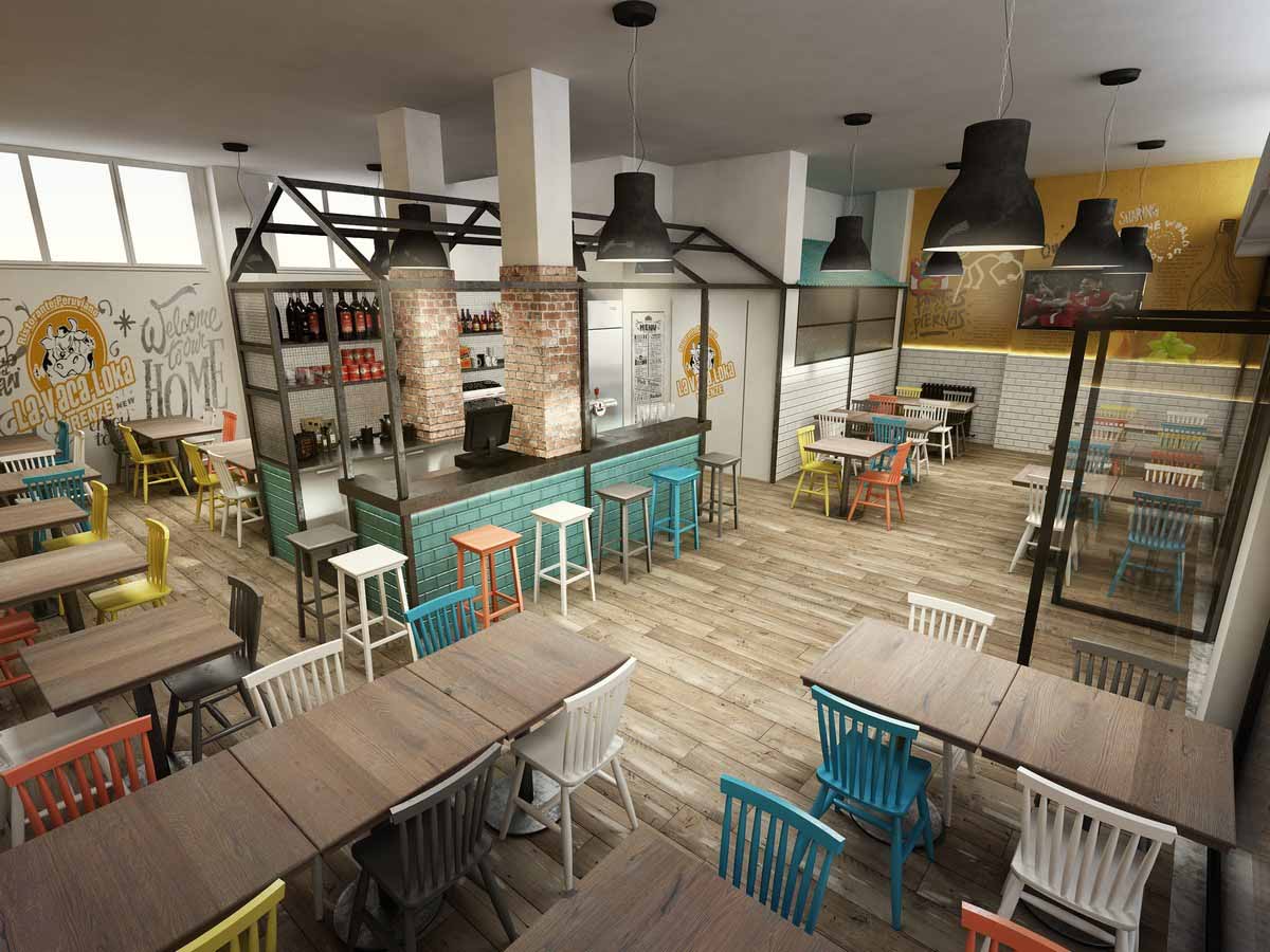 2017 年完成的 la Vaca Loka 餐厅室内设计-4