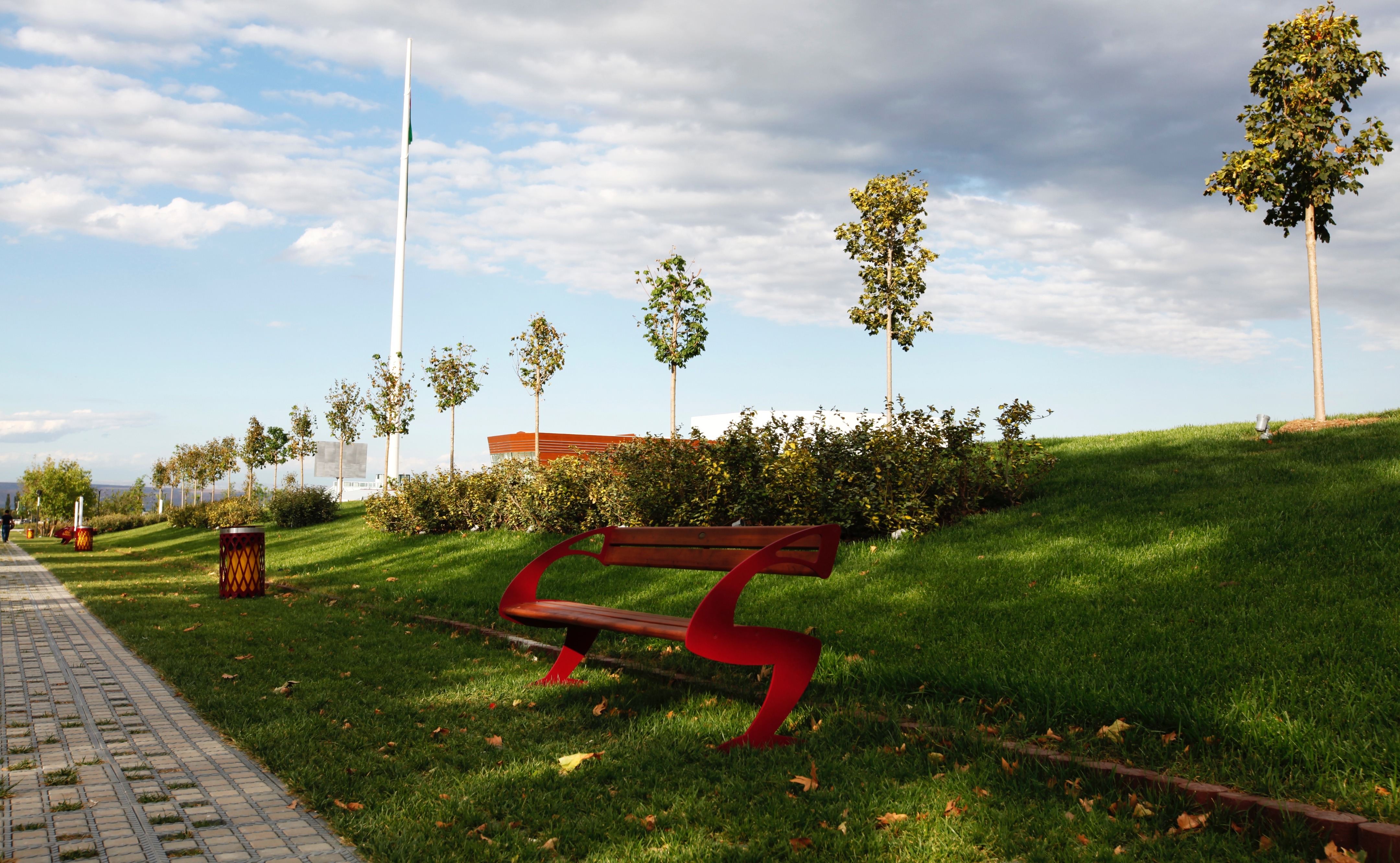 阿塞拜疆 Shamkir 城市公园公共设施设计-21