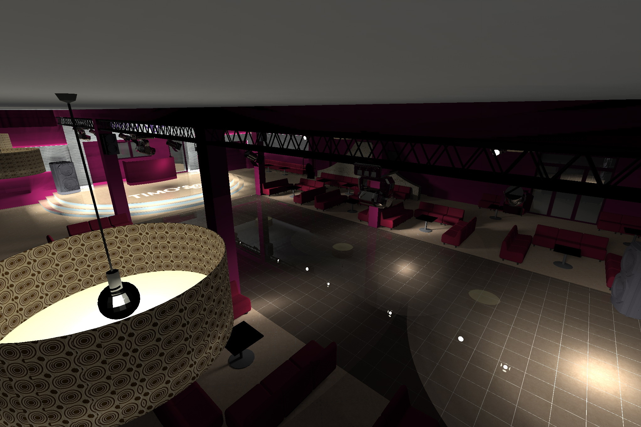 迪斯科舞厅的炫酷空间设计-6