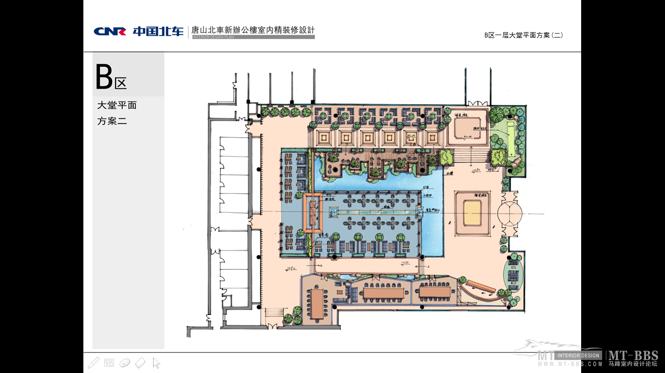 中国北车 唐山北车 新办公楼室内精装修设计-18