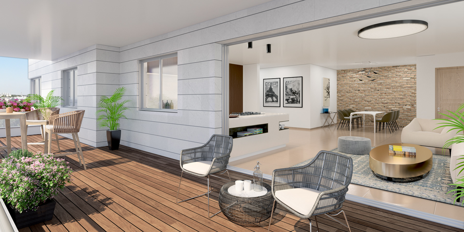 3d render Interior Designed by Ari Bruck-1