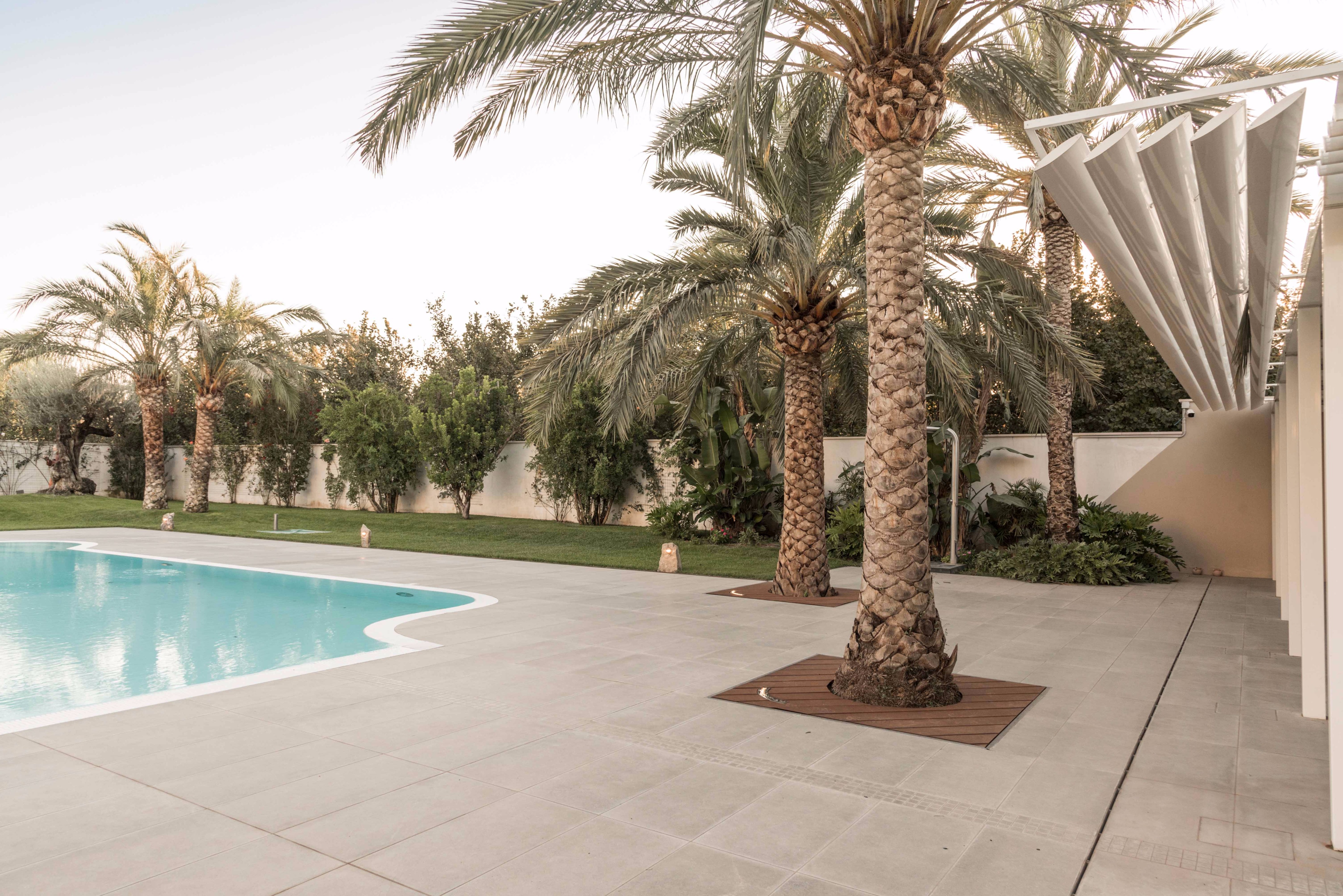 私人住宅花园设计，光影交错打造独特空间-1