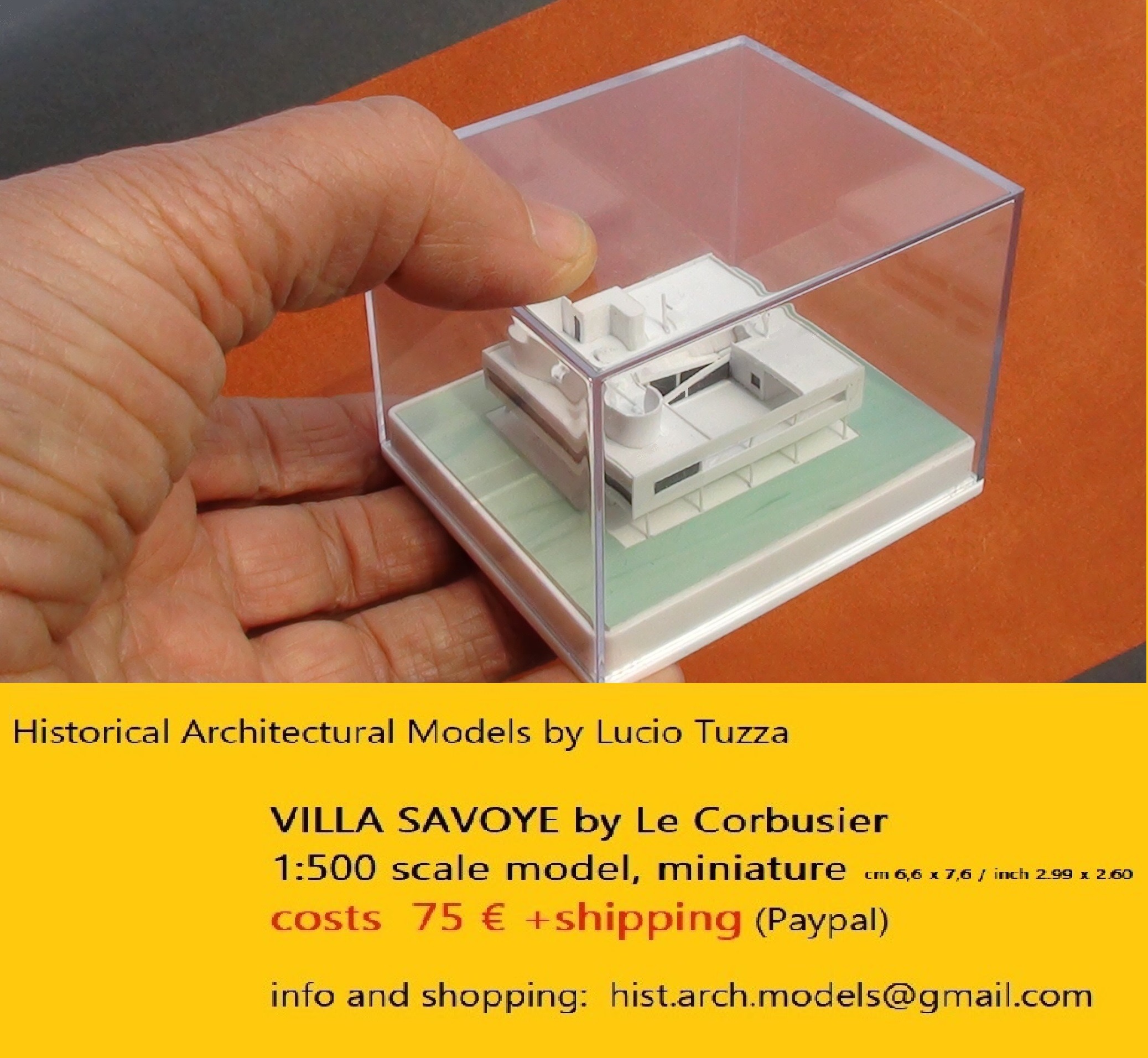 勒·柯布西耶的 Villa Savoye 微观再现-1