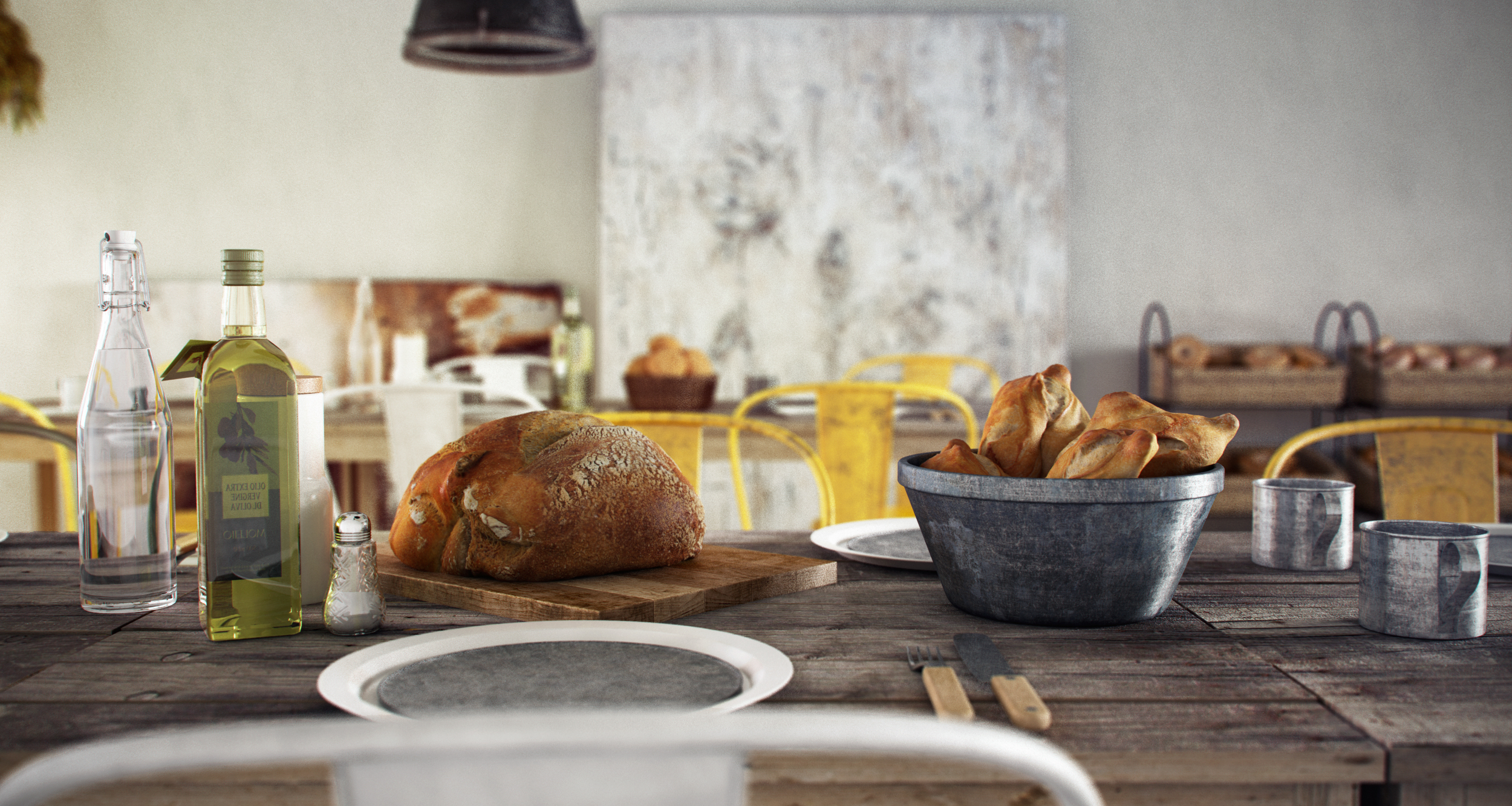 北欧风情餐厅，极简设计魅力无限-1