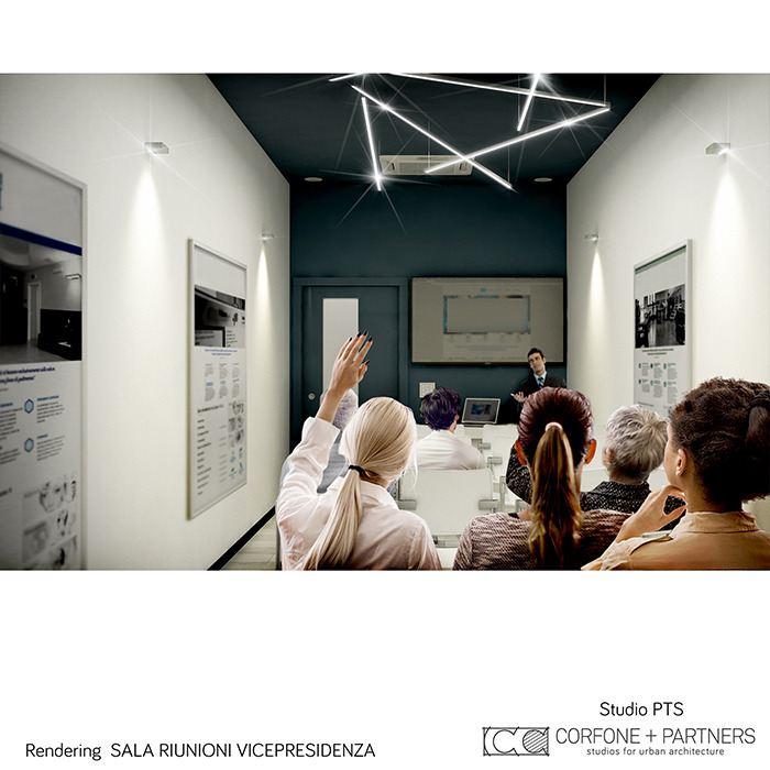 意大利 Foggia 市历史建筑改造的现代办公空间-12