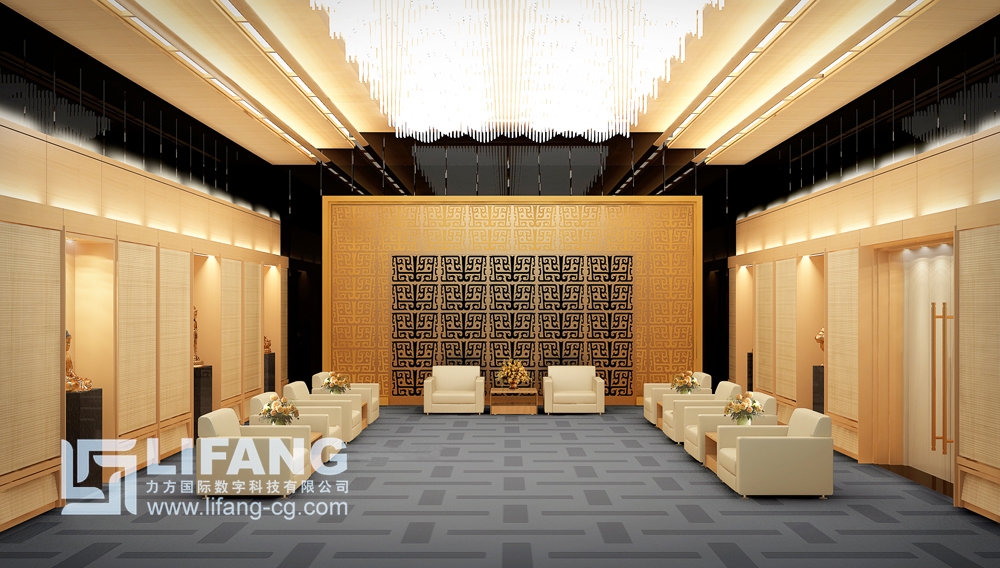 专业室内渲染公司展示办公空间设计佳作-10