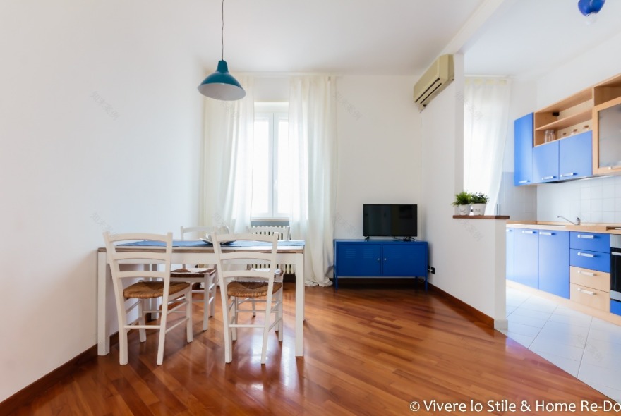 2016 年意大利半中心区域双卧公寓翻新设计-12