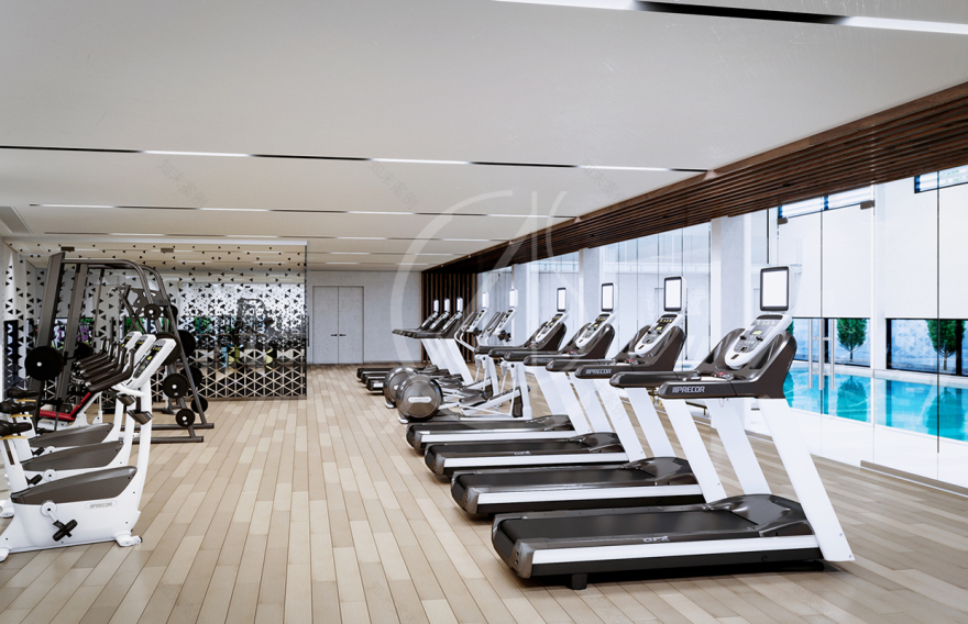 现代伊斯兰妇女健身中心-9