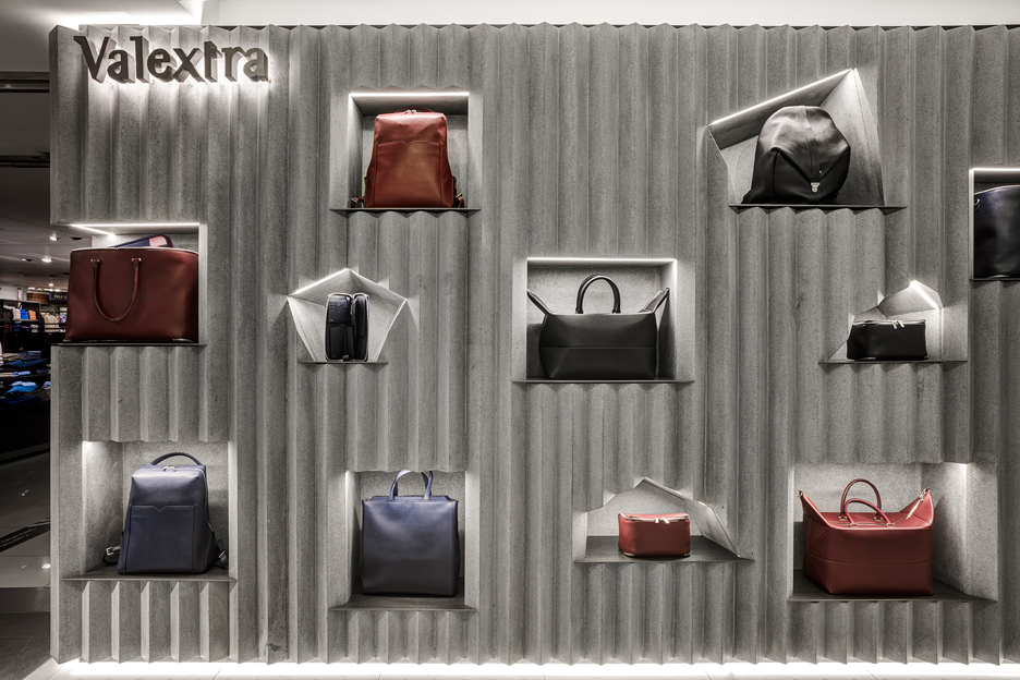 阿贾耶为 Valextra 打造锯齿状混凝土空间-18