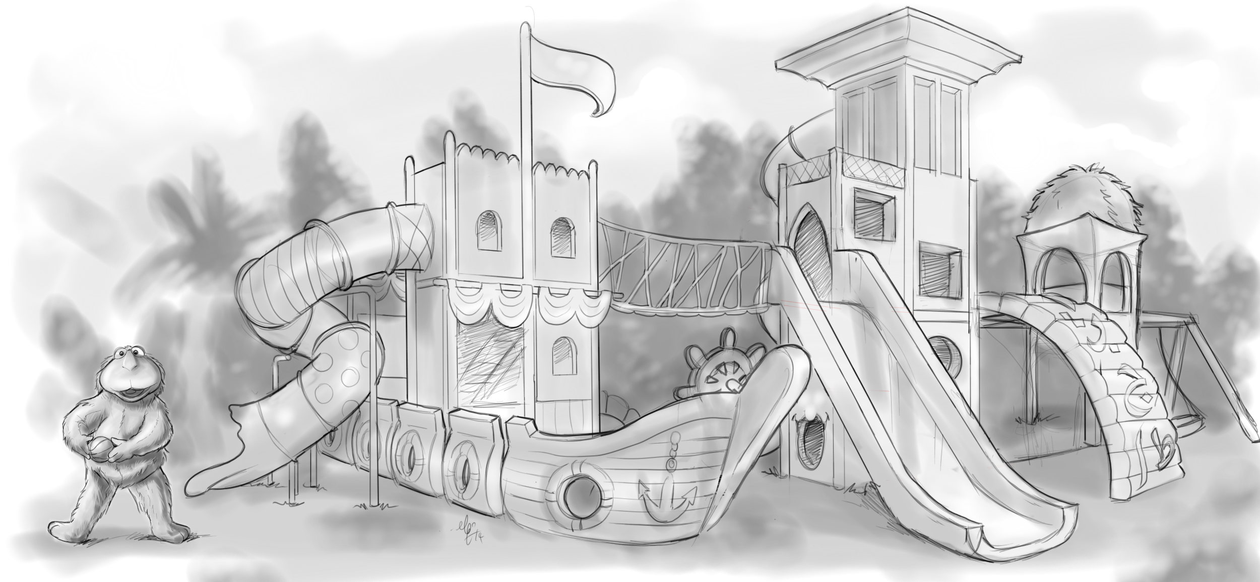 Sesame Street Concept Design (Arabic Version)-7