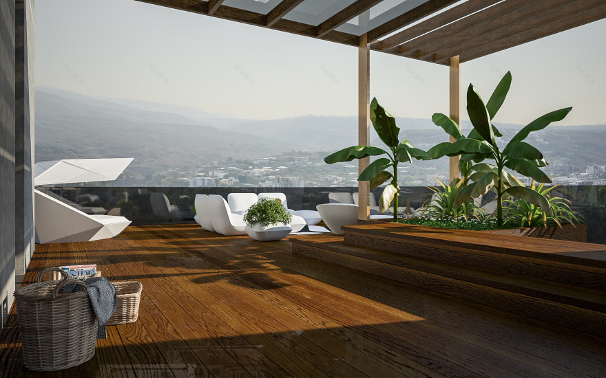 都市幻影 | 200 平米顶层公寓设计-34