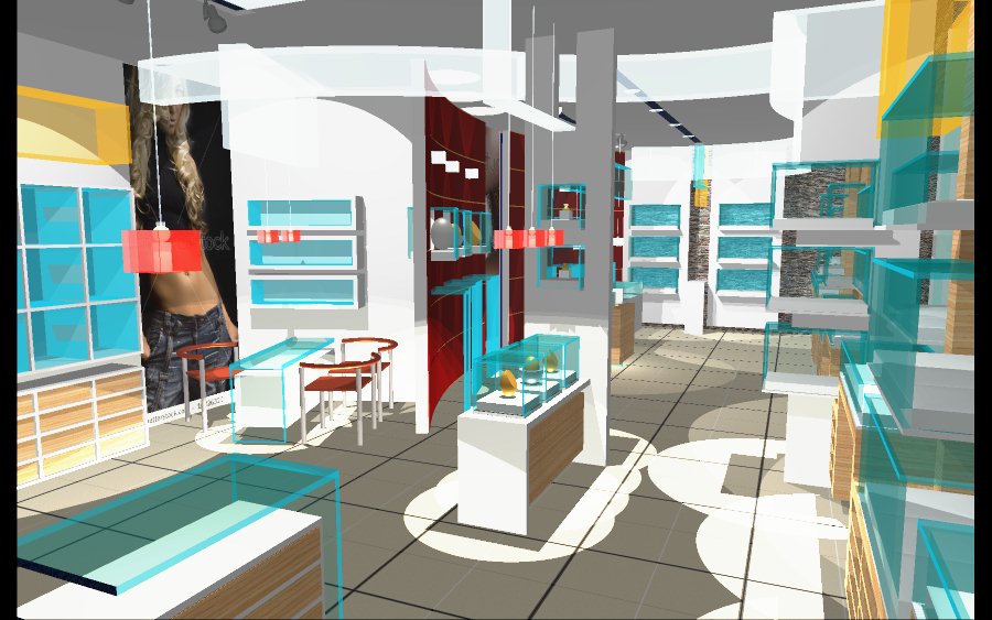 2008 年未实现的摩尔多瓦基希纳乌珠宝店设计-7