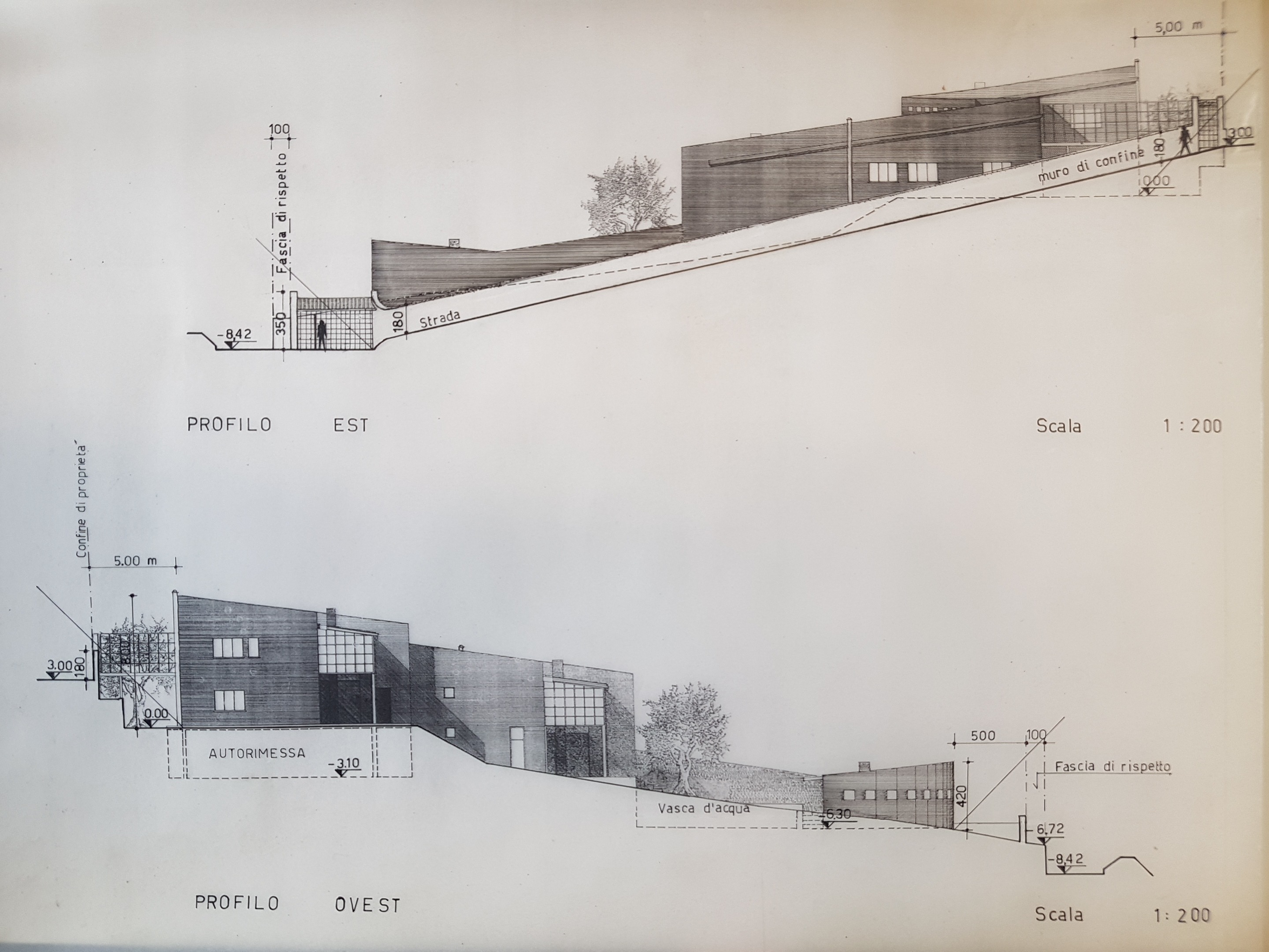 意大利橄榄树丛中的双层别墅设计-15