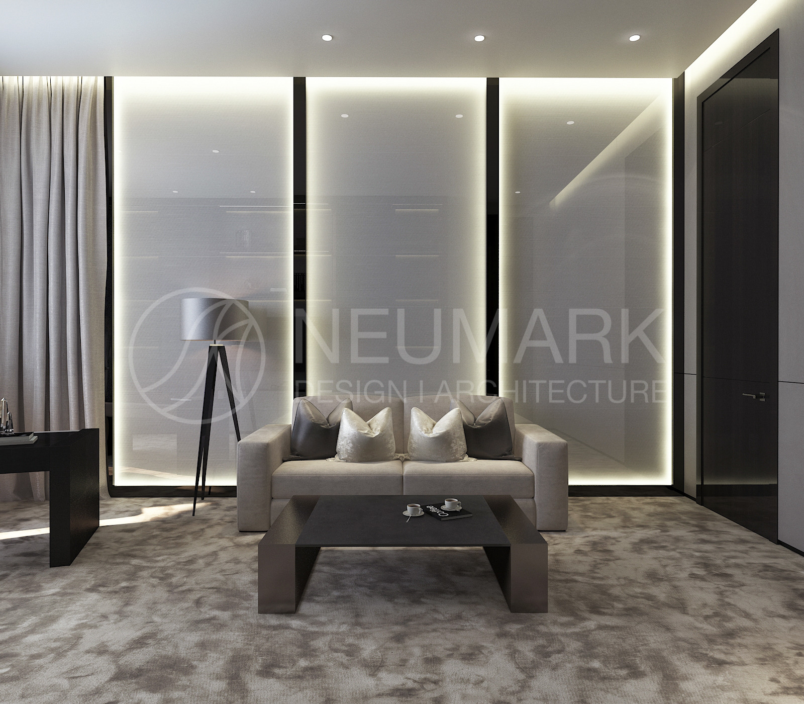 莫斯科 Barvikha 区 1800 平方米现代豪华别墅设计-11