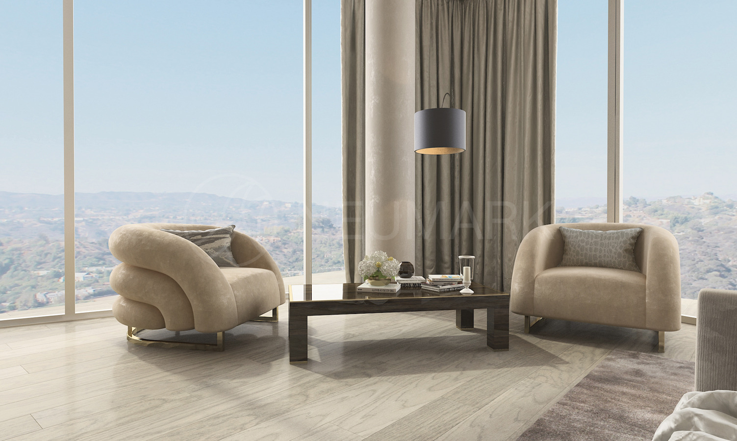 "云端之上 | 贝弗利山巅豪华私人住宅"-22