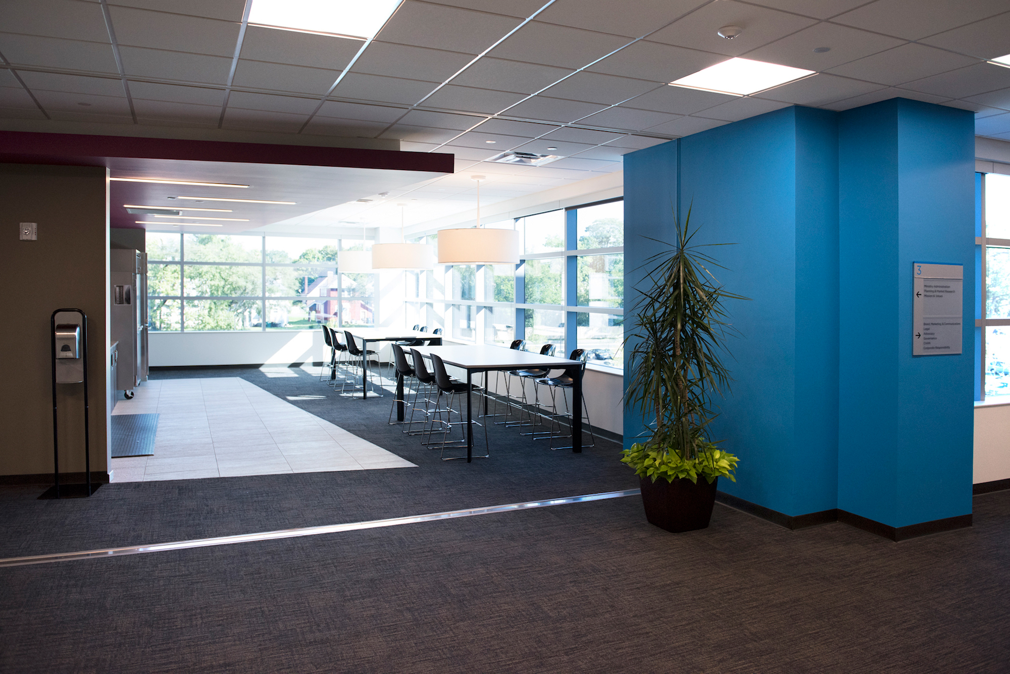 Mercy Health home office interior design-7