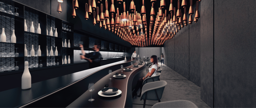 巴塞罗那 Campanas 餐厅——简约环保的美食空间-6