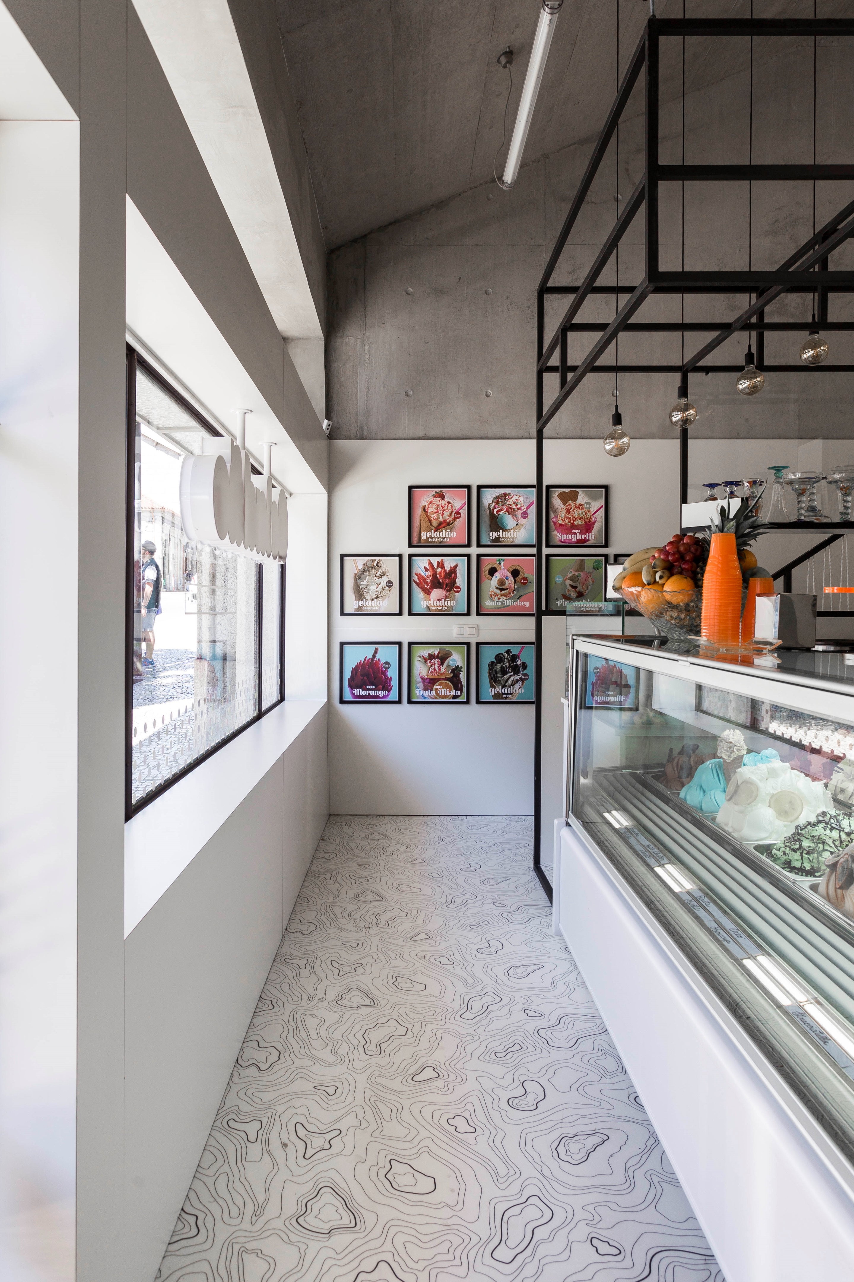 2017 年完成的 1605_Geladão 餐厅室内设计-4