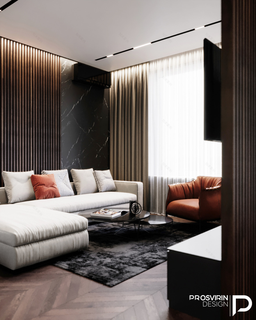 温暖木质与优雅石材的完美融合-4