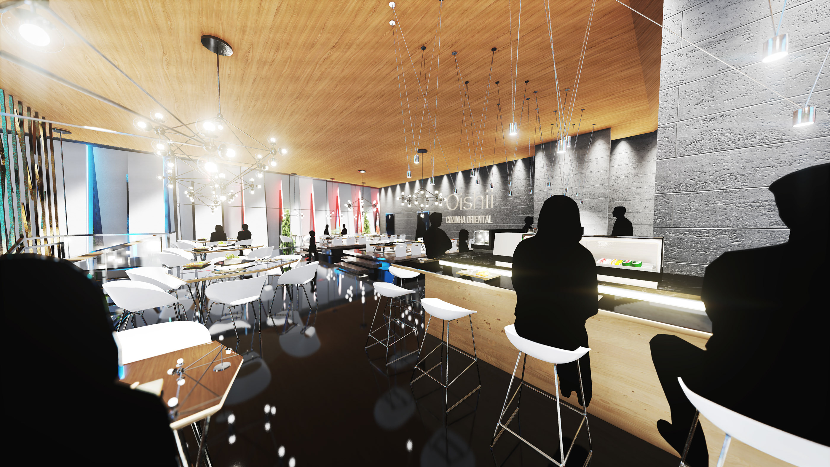 巴西风情餐厅设计-12