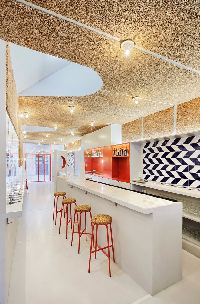 巴塞罗那 El Villa 酒吧改造-14