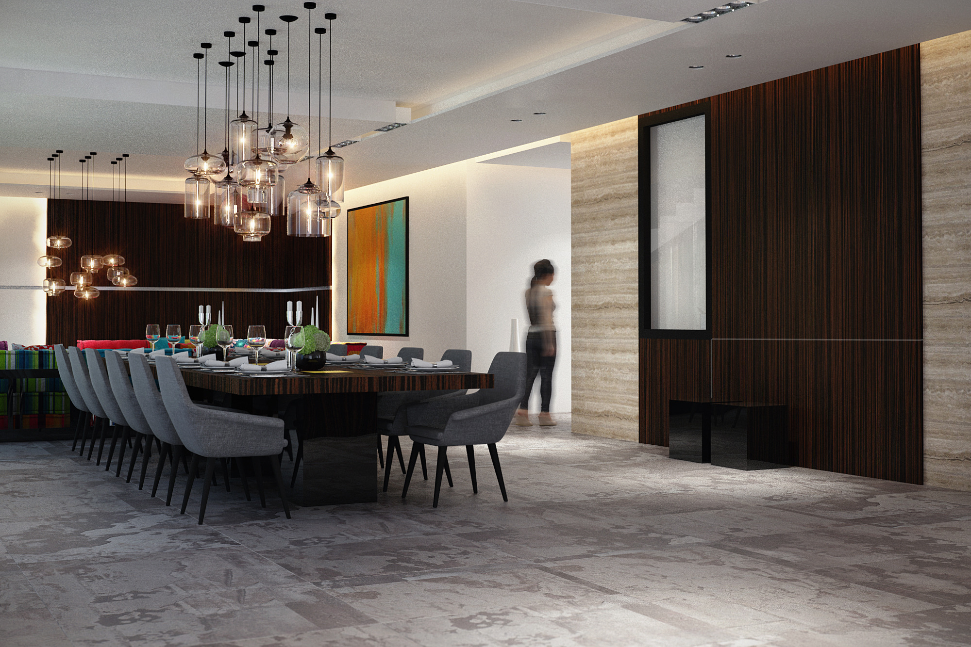 科威特 Radiance Villa 豪华私人住宅设计-3