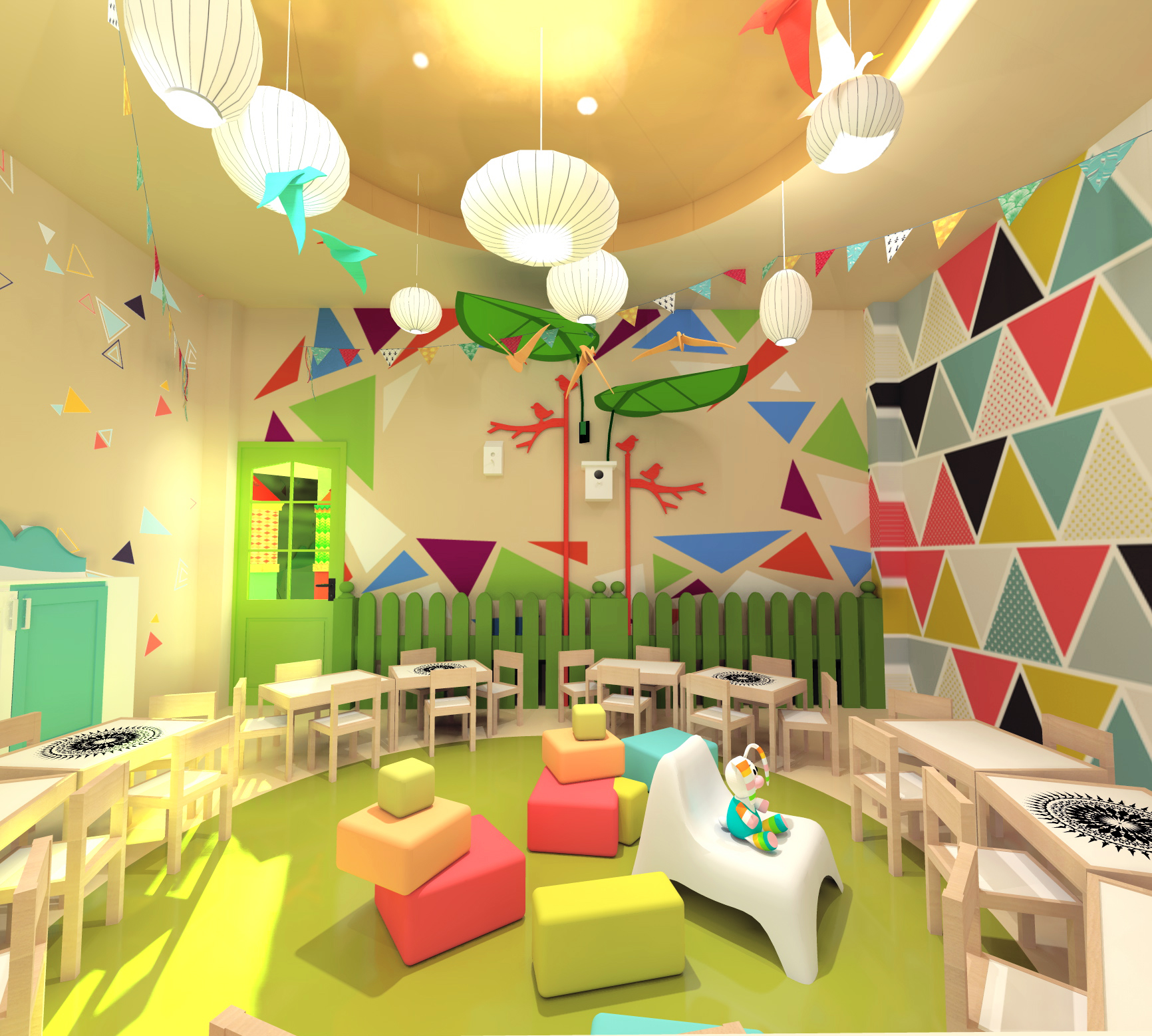 "魔法钥匙"幼儿园设计 | 希腊 Ioannina 的创意空间-51