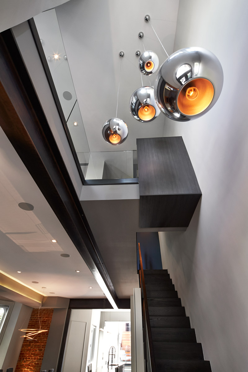 华盛顿特区科克罗恩住宅，现代温馨的聚会空间-3