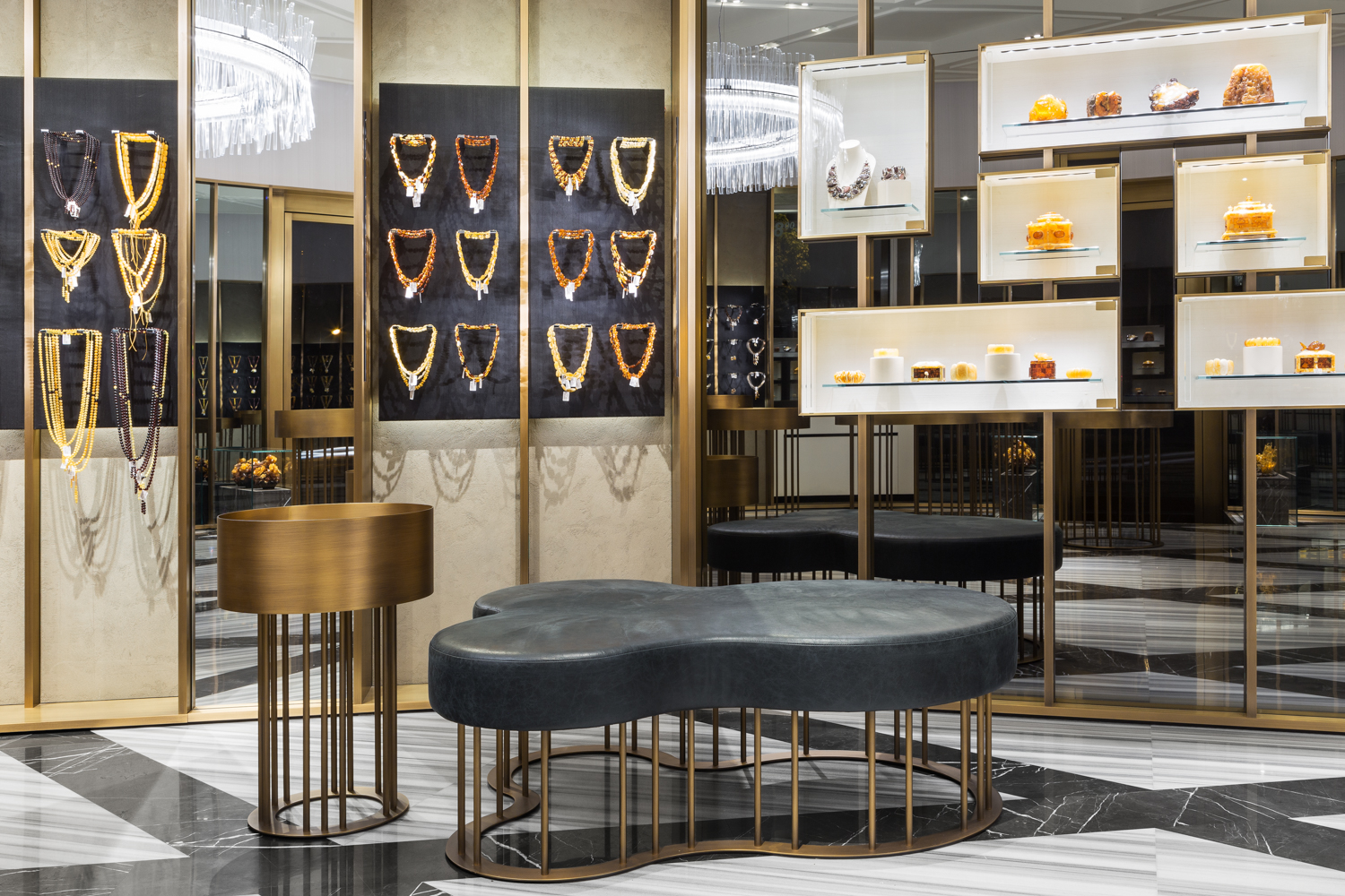 俄罗斯琥珀品牌店,米兰市中心建筑传奇-20