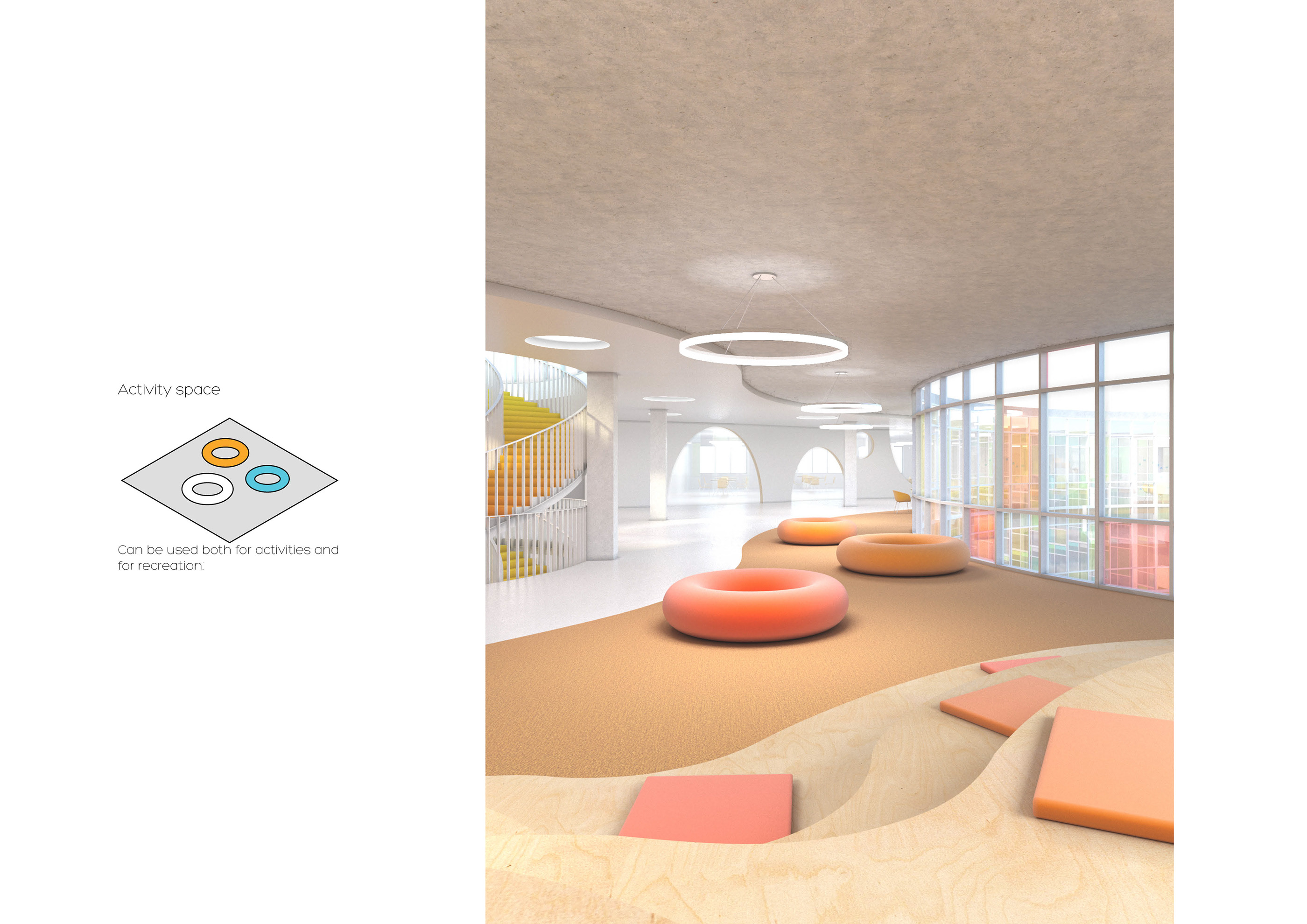 乌克兰公立学校娱乐厅设计-5