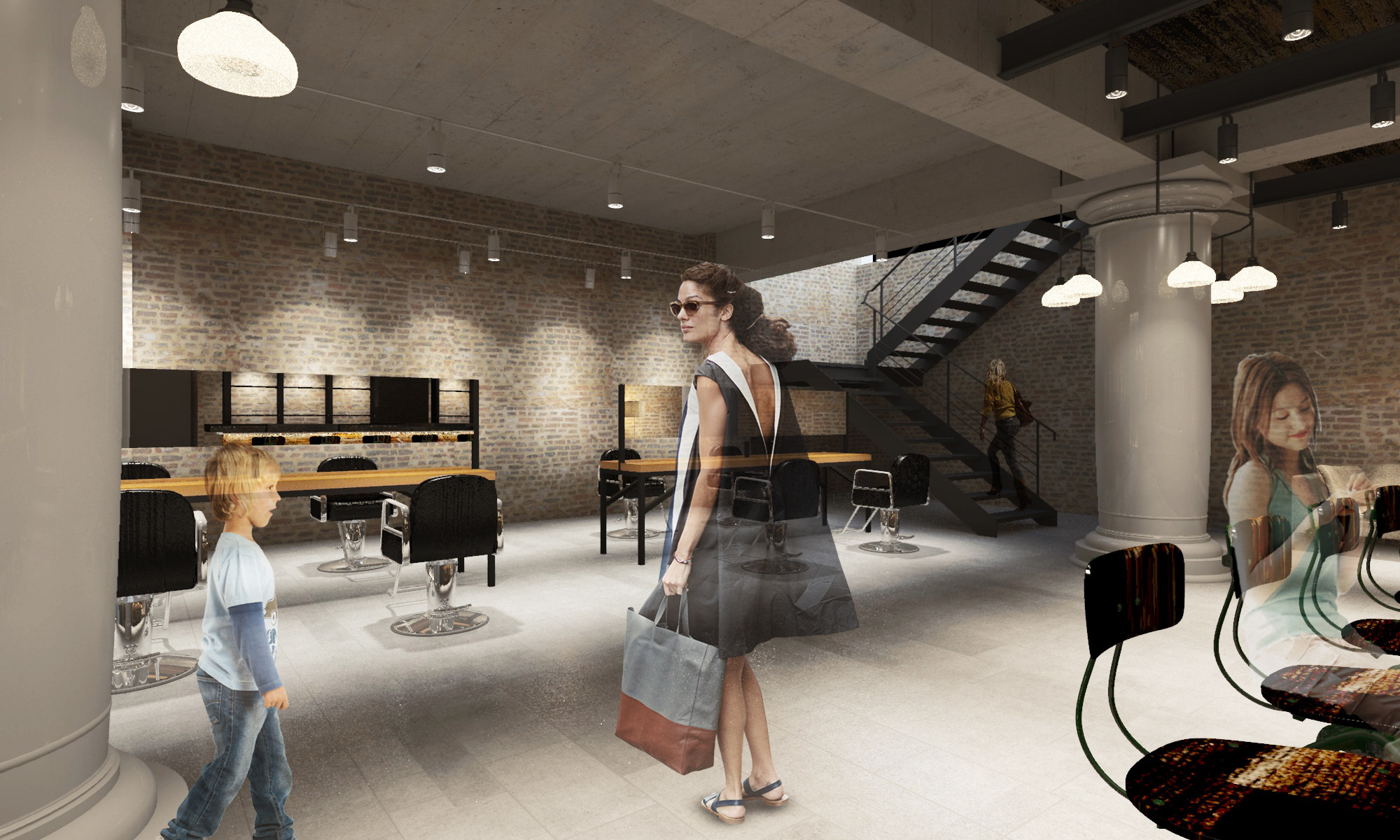 2014 年 ROOPS 发廊 | 临时性室内设计佳作-10