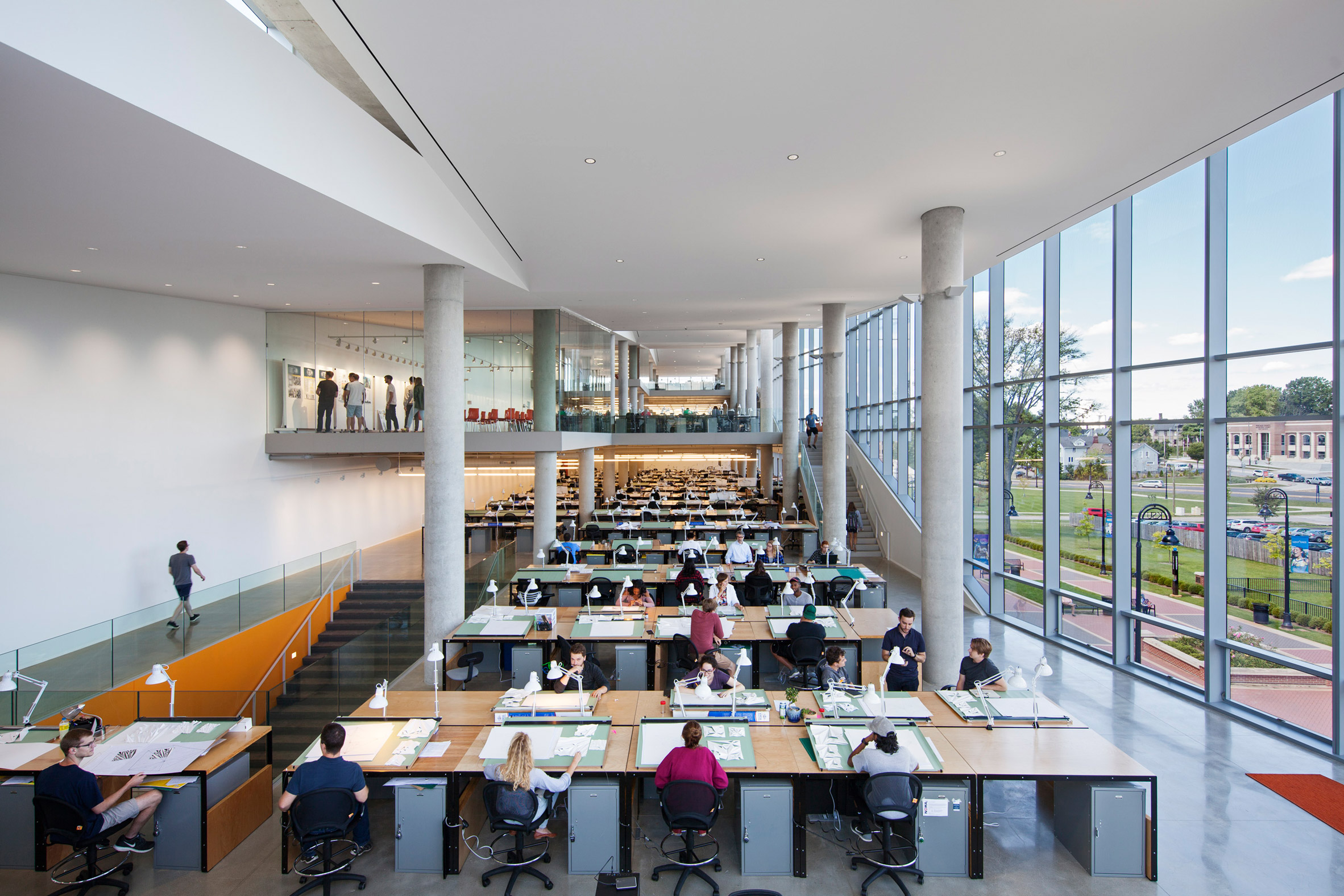 俄亥俄建筑学院新家亮相,Weiss Manfredi 打造创意设计中心-14