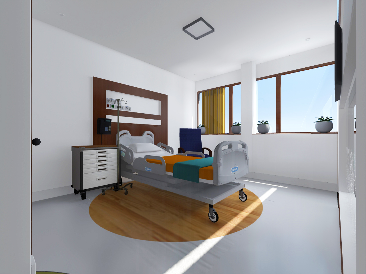 个性化单间病房设计方案-21