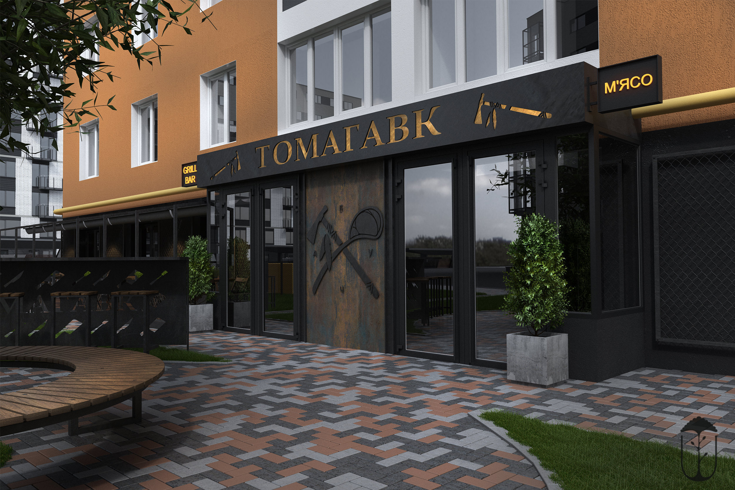 2018 年完成的 Tomagavk 咖啡厅设计-3