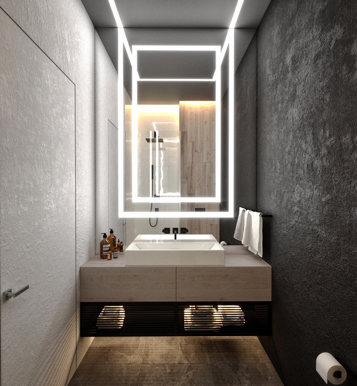 乌克兰极简私人住宅设计-30