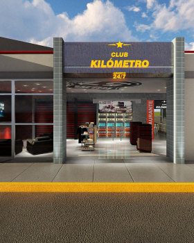 Club Kilómetro 运输商便利店设计