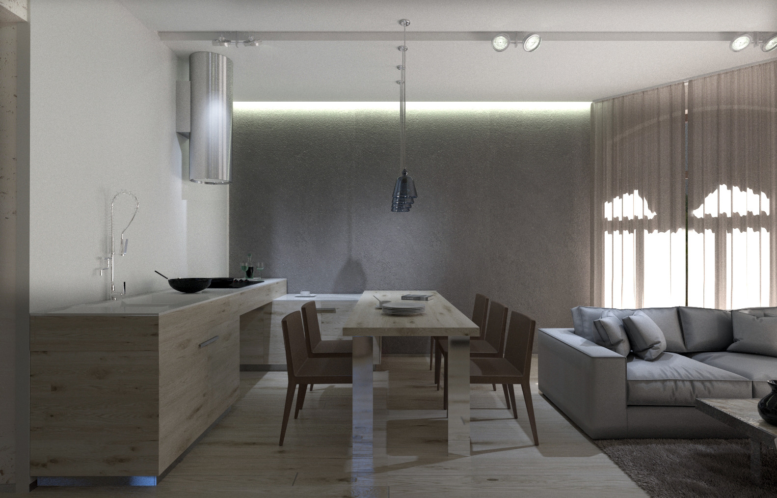 圣彼得堡乡村别墅的疗愈空间设计-32