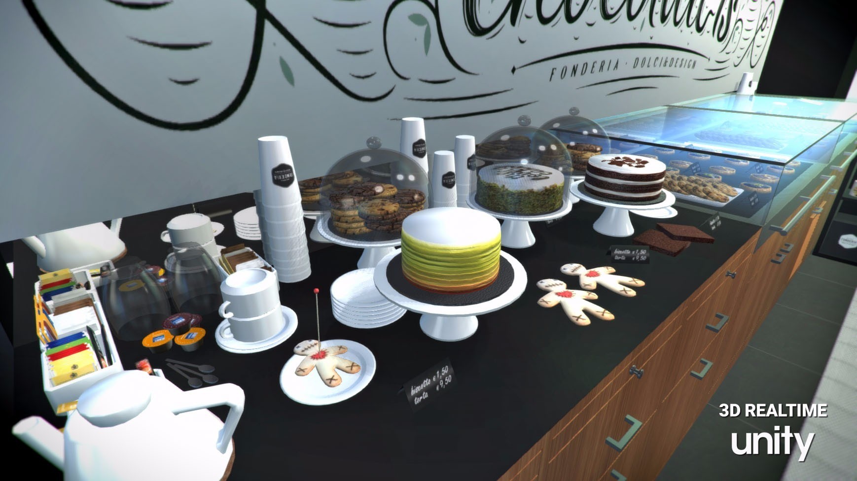 罗马甜品店 | 3D 实时导航与创意工作室的完美结合-5