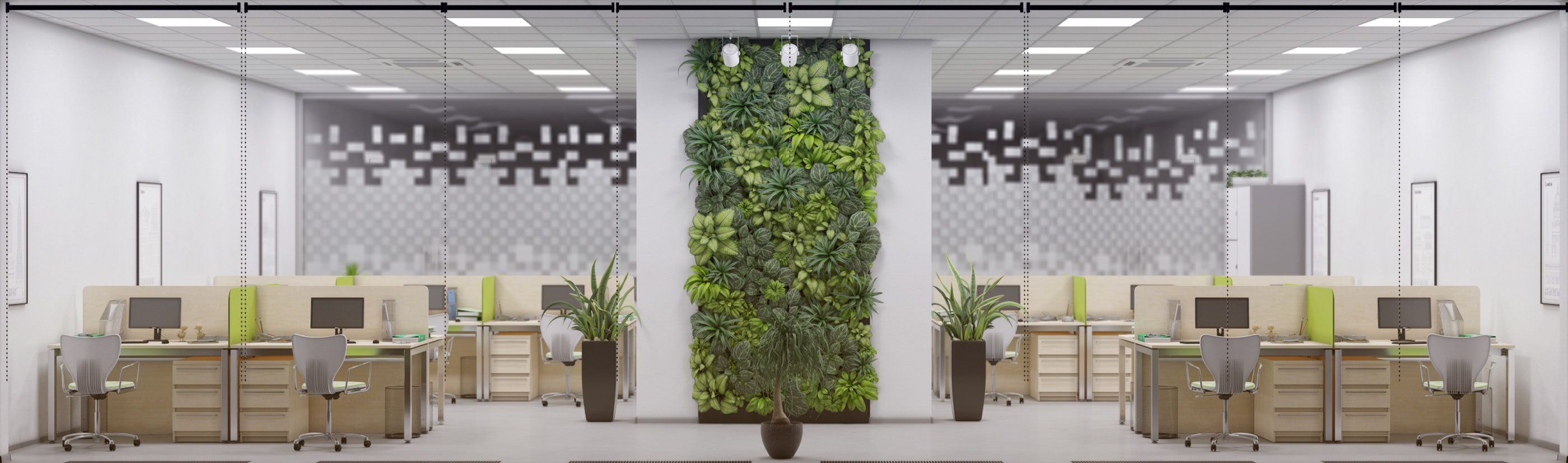 The office and reception area-7