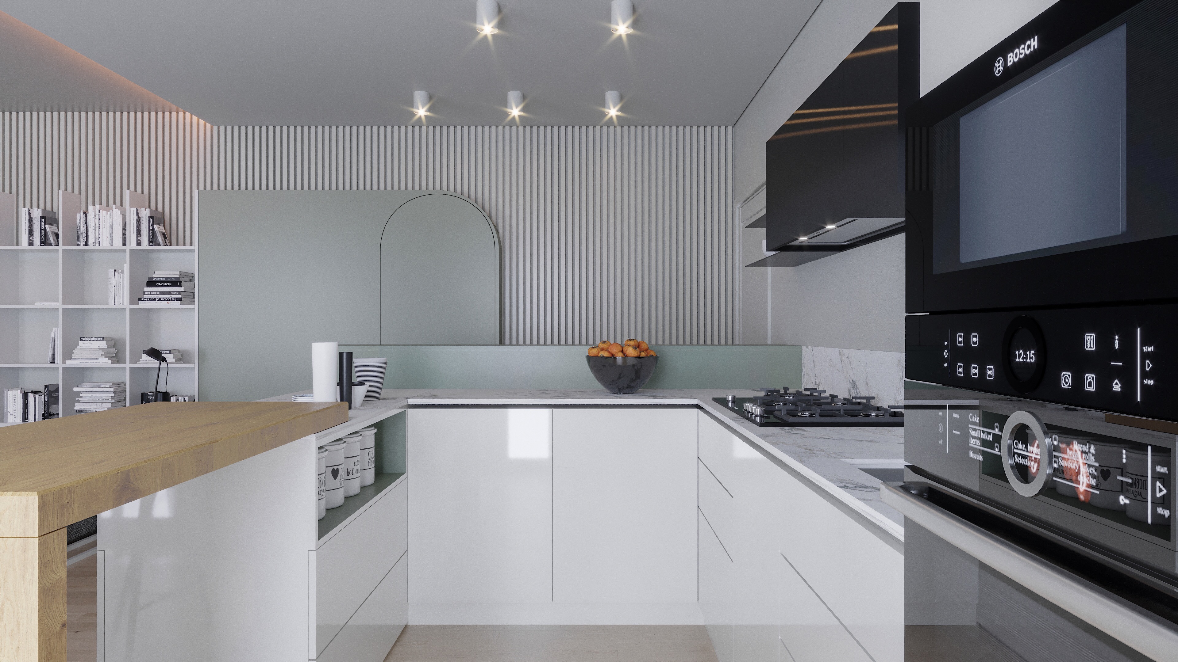 意大利湖畔公寓的现代翻新-6