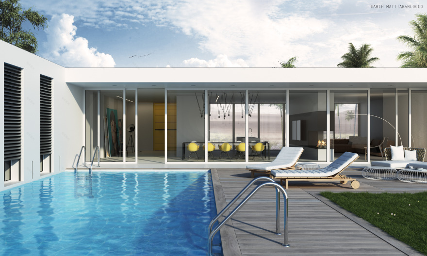 现代与传统交融的西班牙度假别墅设计-5