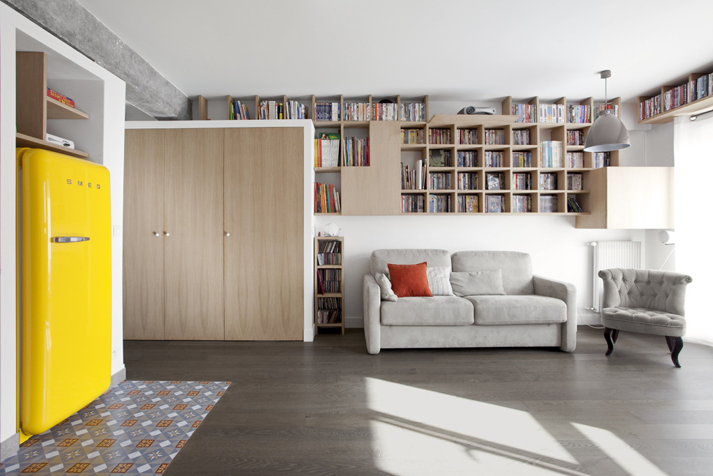 Multiarchi 打造巴黎时尚公寓-1