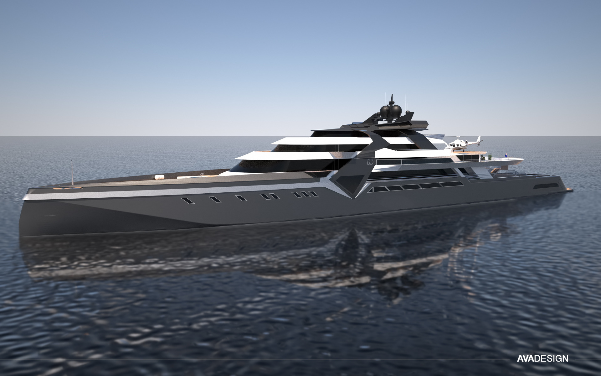 豪华游艇设计-3