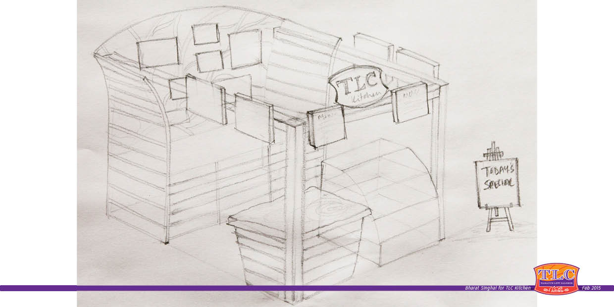 Food Retail Kiosk for TLC Kitchen-15