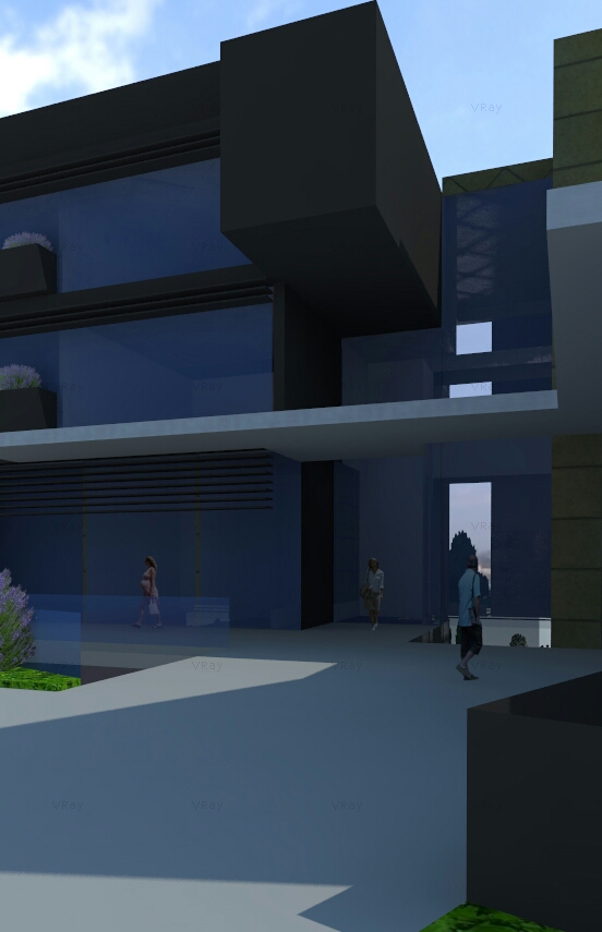 融合校园与社区的餐饮酒店教育中心-5