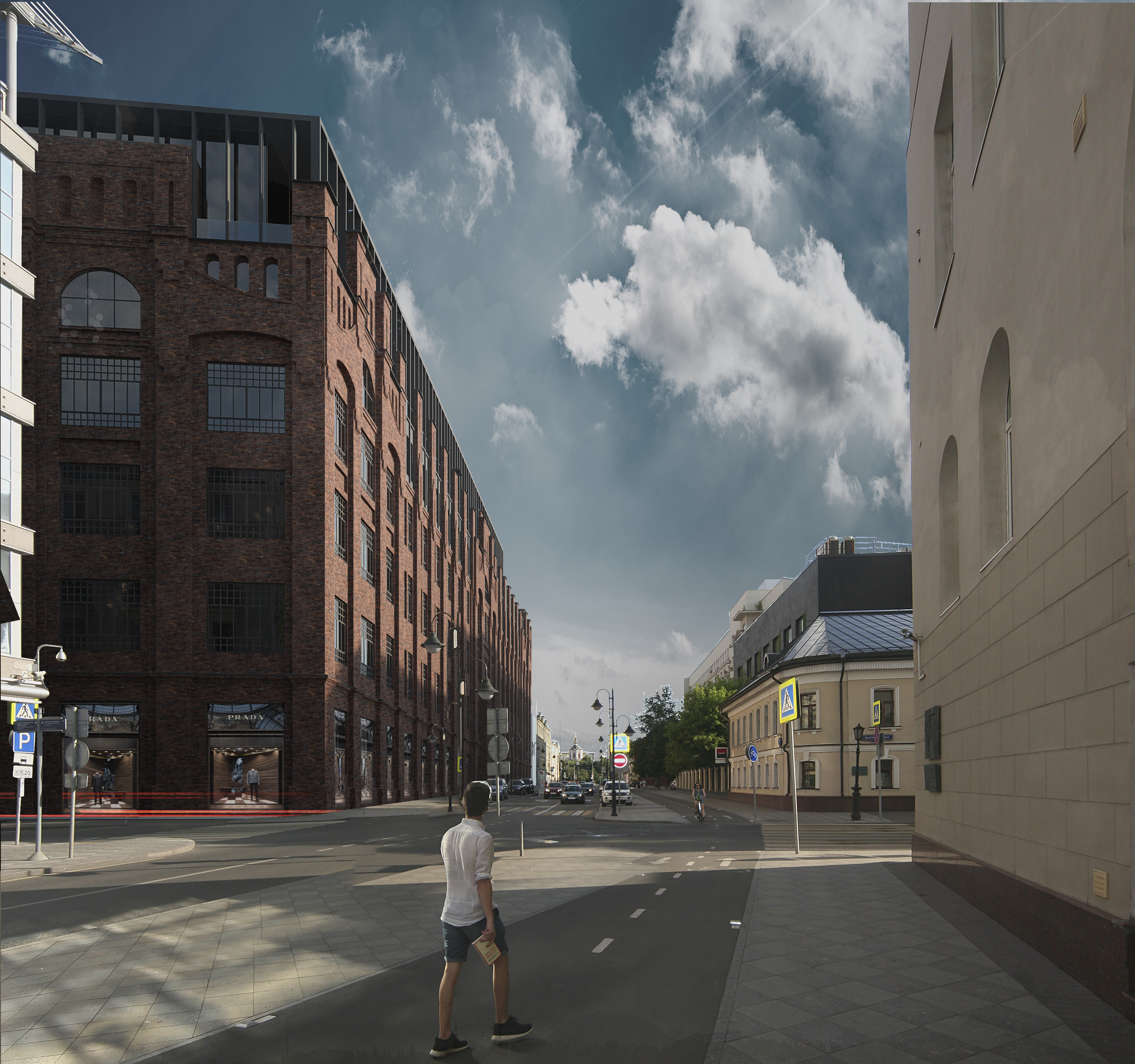 历史韵味与现代融合的公寓设计-1